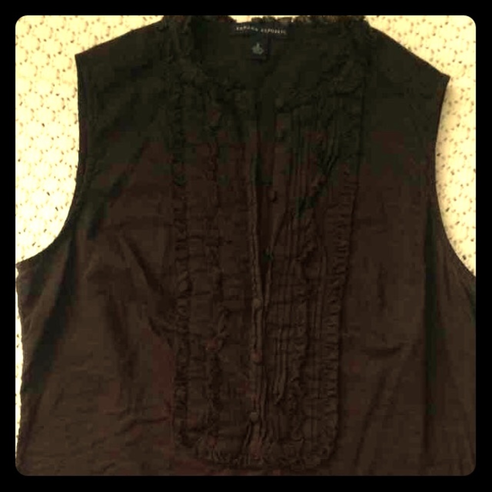 Banana Republic Gauzey Sleeveless Top S