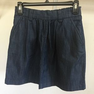 Level 99 Denim Mini Skirt