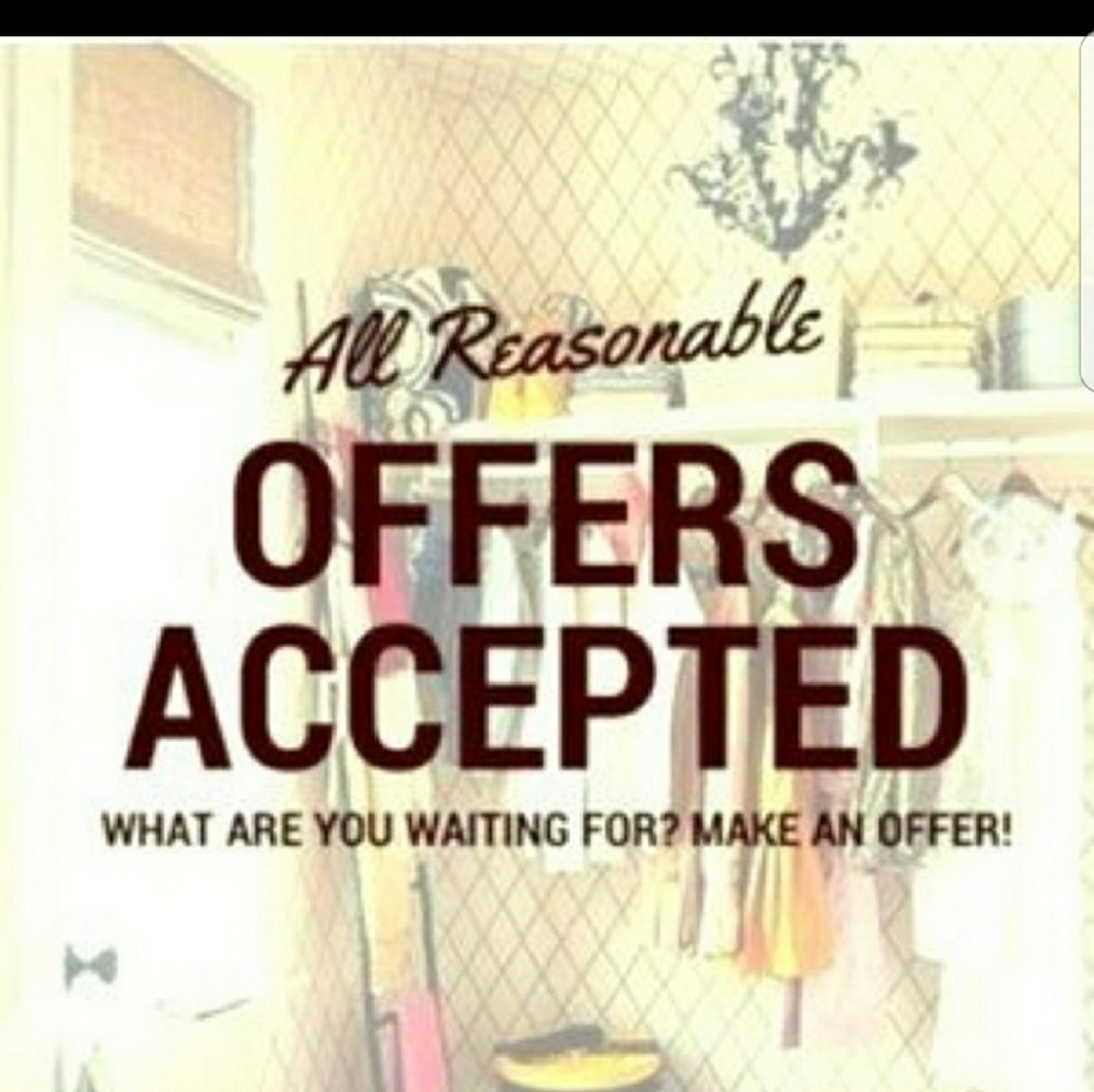 Make me an offer, I will accept.