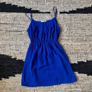 Blue sundress