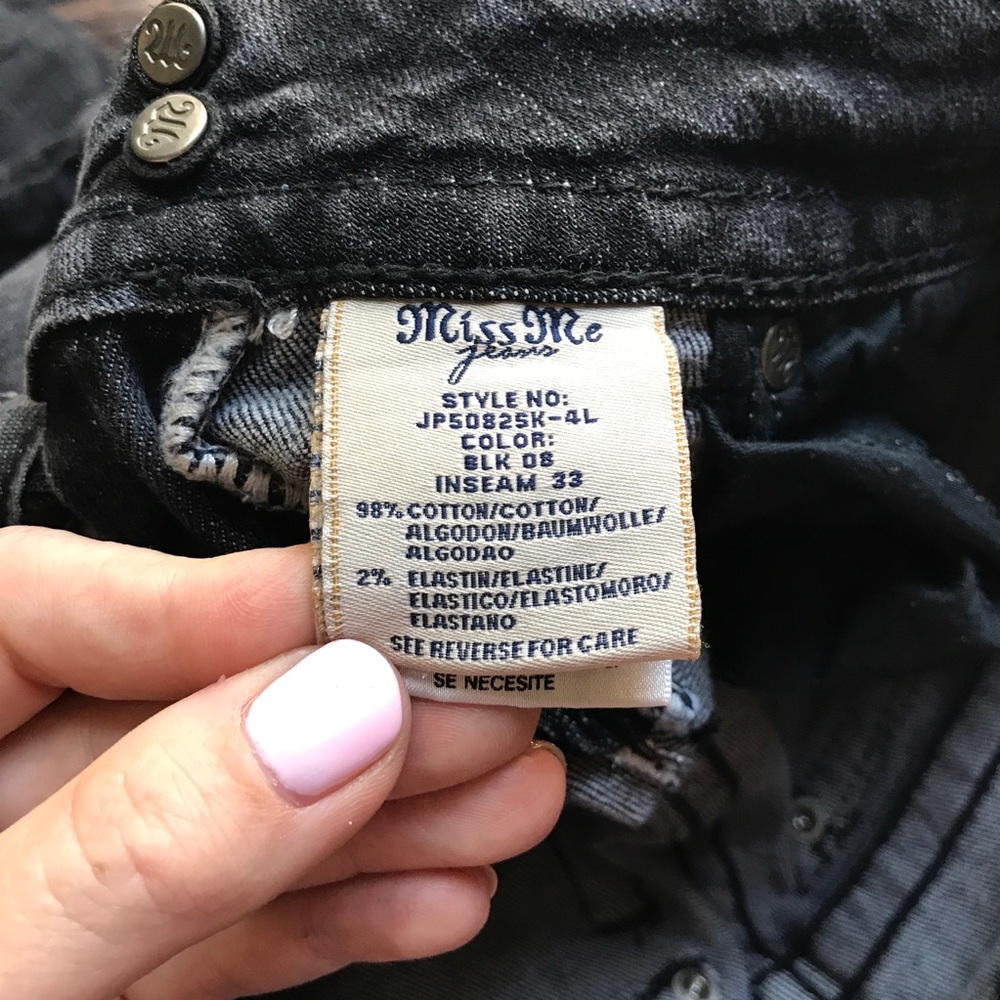 Miss me jeans. Winged pocket. Size 26 - Picture 4 of 6