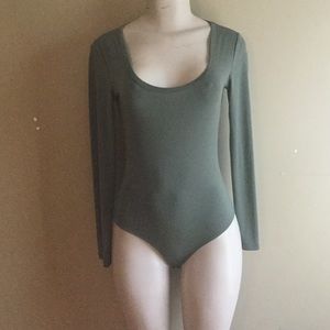 Green bodysuit