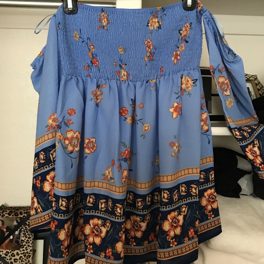 Beautiful Blue Blouse