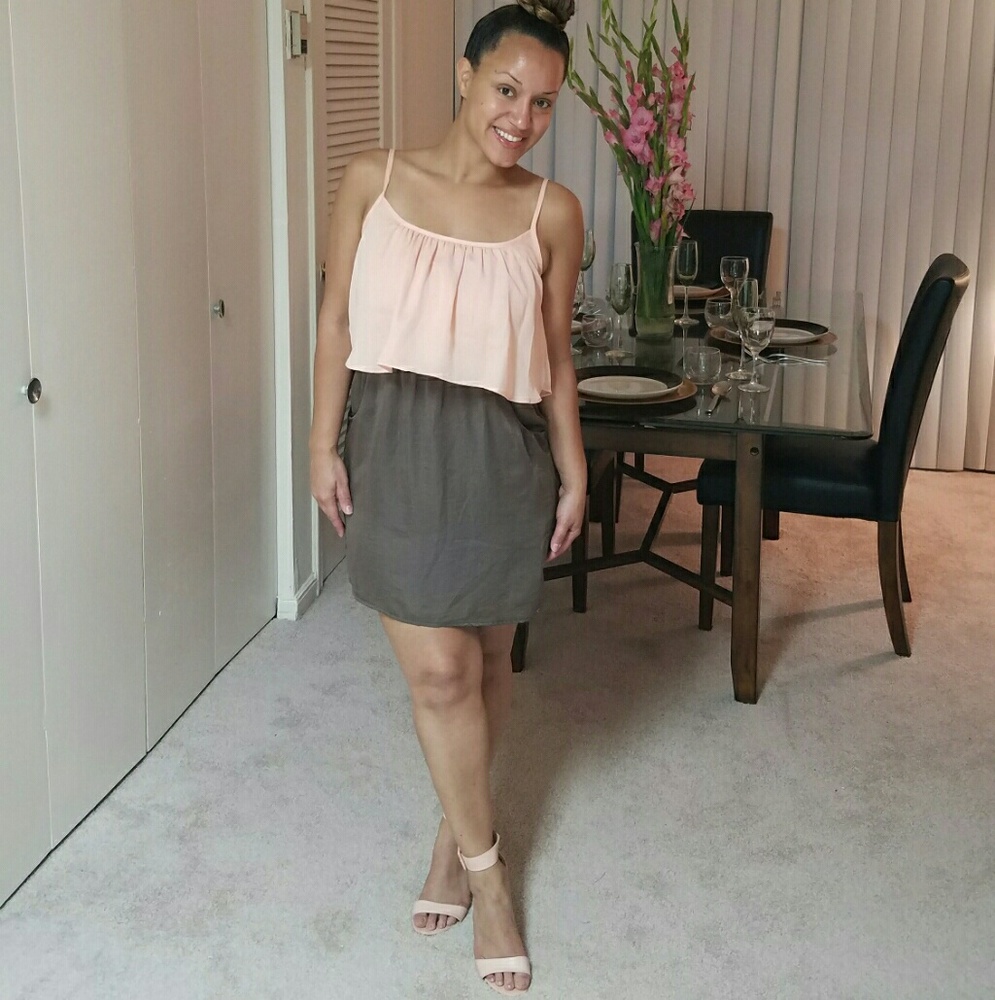 Charlotte Russe Tiered Mini Dress