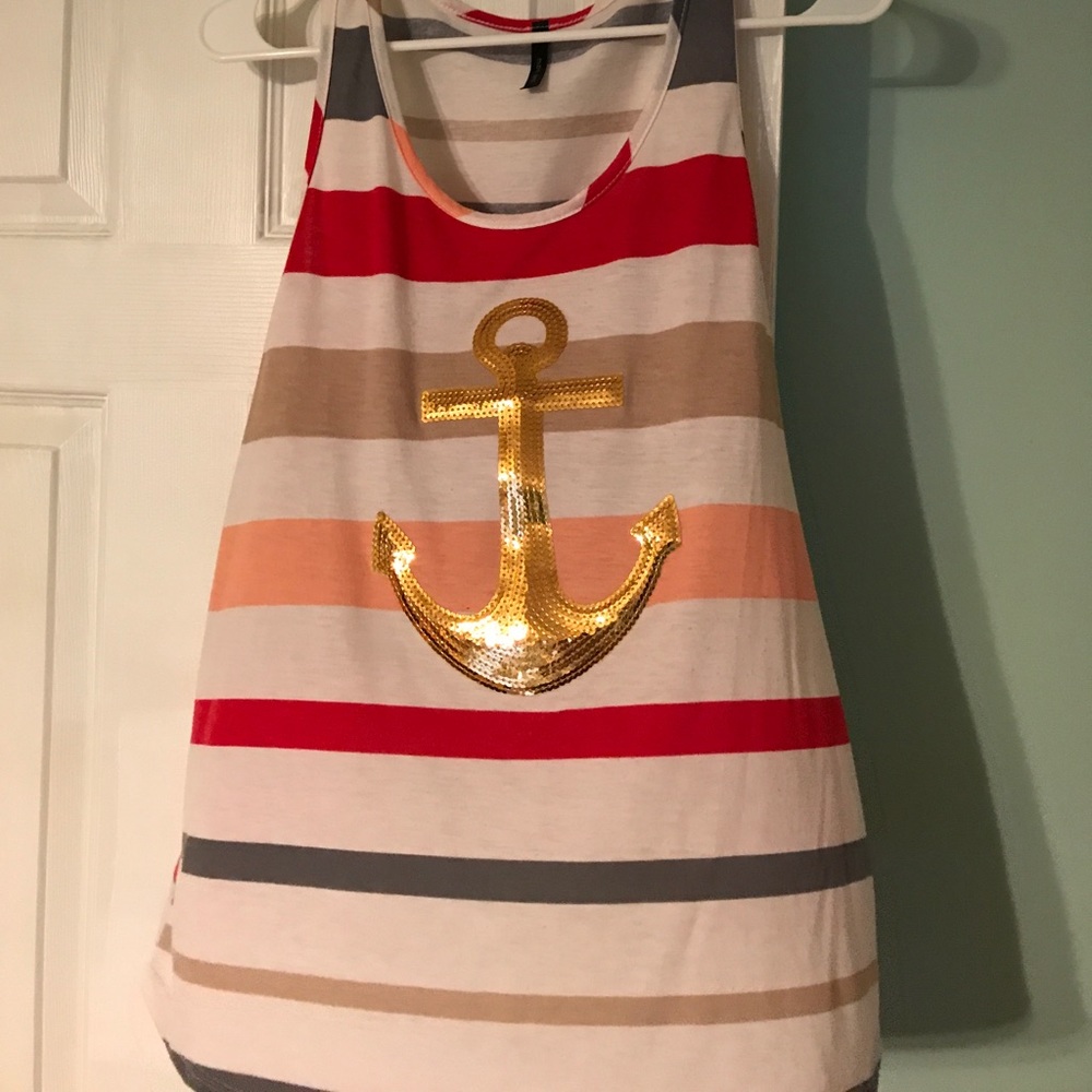 Small sleeveless top