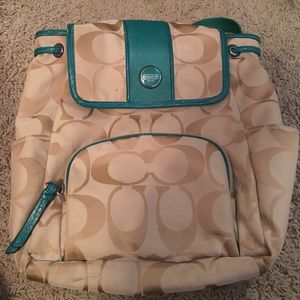 Coach purse backpack