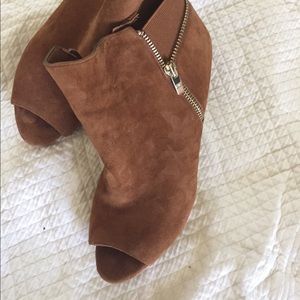 Marc Fisher suede ankle boots