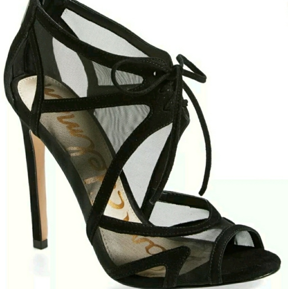 $179 Sam Edelman Pompei Womens Mesh OpenToe Sandal