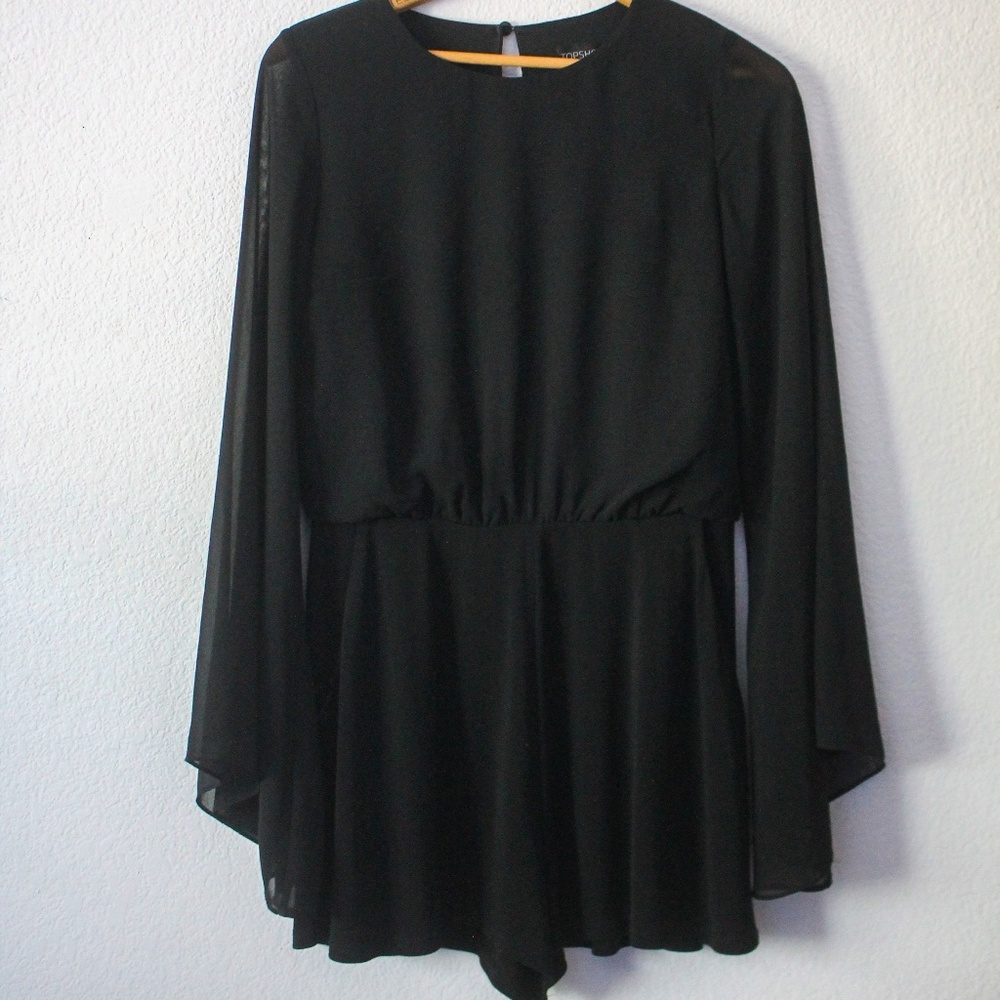Black Topshop Romper