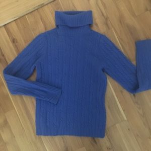 ⬇️ Jcrew Cashmere Turtleneck Sweater