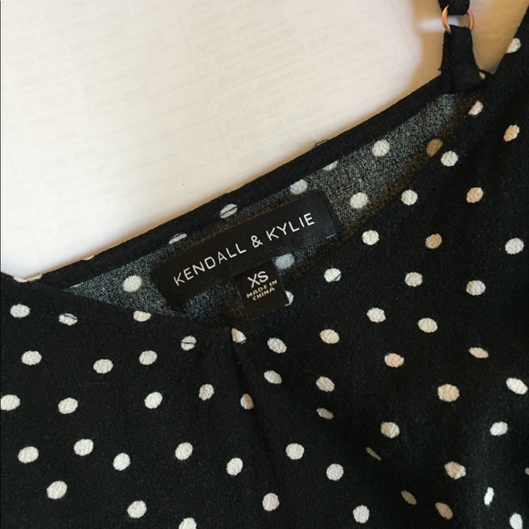 KENDALL & KYLIE polka dot slip dress - Picture 3 of 3