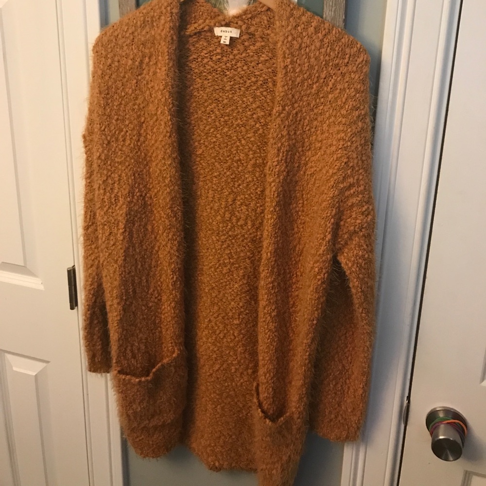 Long cardigan sweater