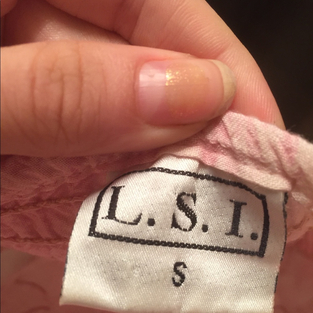 LSI Beaded/Embroidered Pink mini dress - Picture 4 of 5