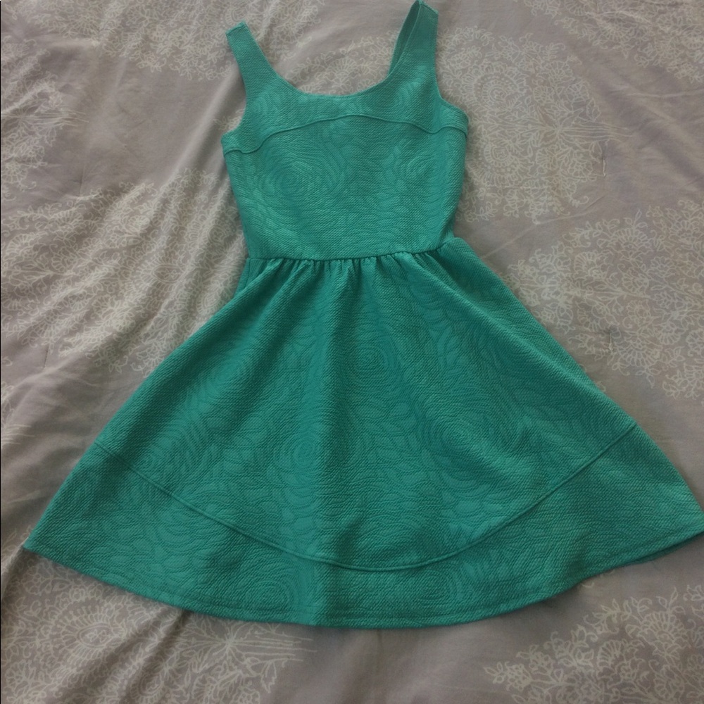 Teal Dress