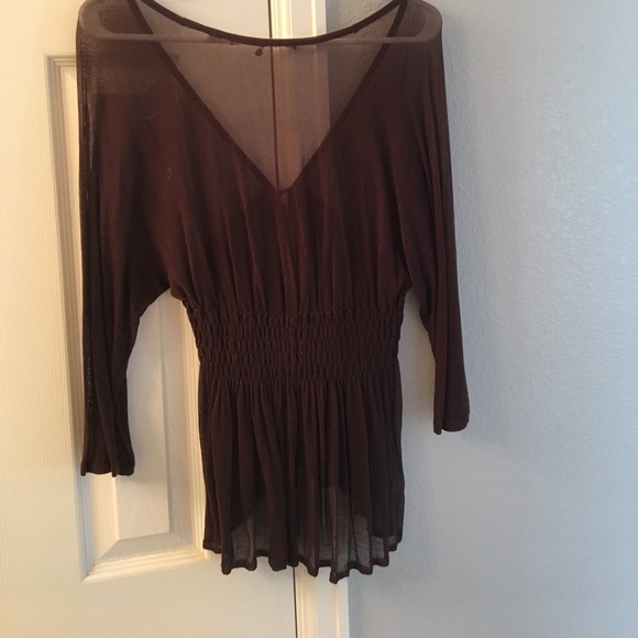 Anthropologie sheer boho cardigan - Picture 3 of 4