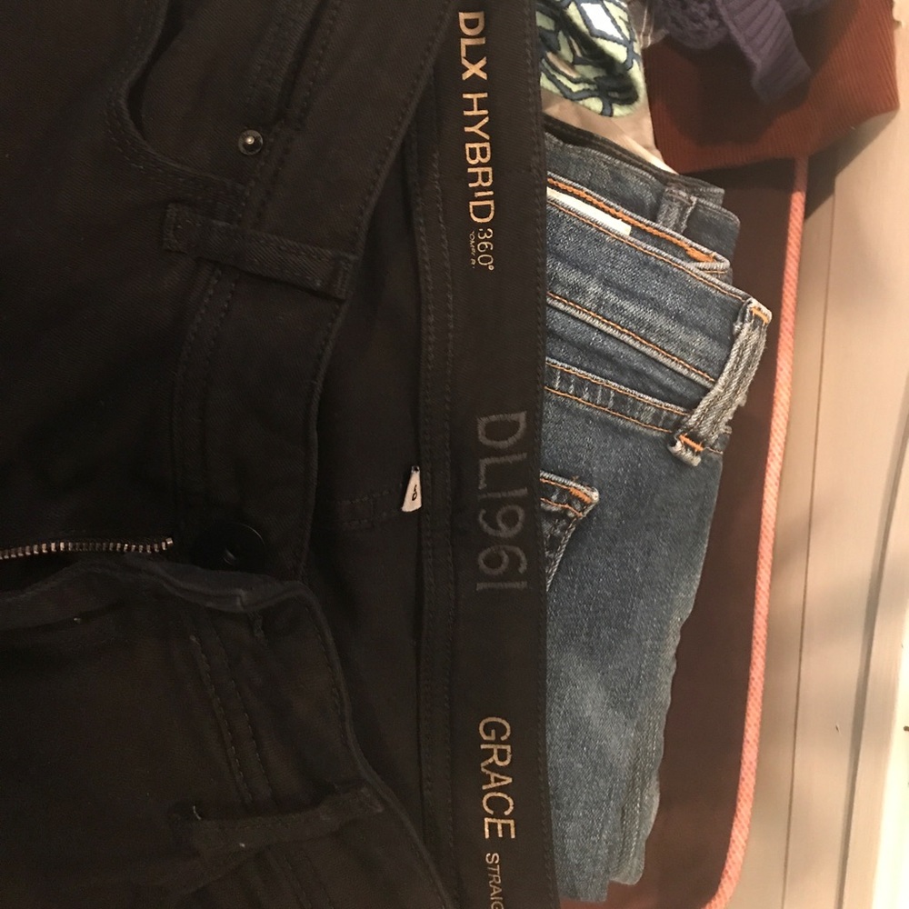 DL black jeans