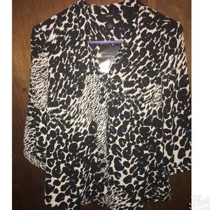 Alfani chiffon blouse size 6p