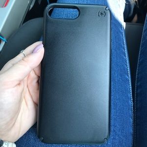 Matte black speck iPhone 7 plus case