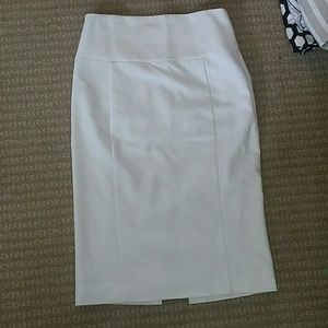 Express White Pencil Skirt