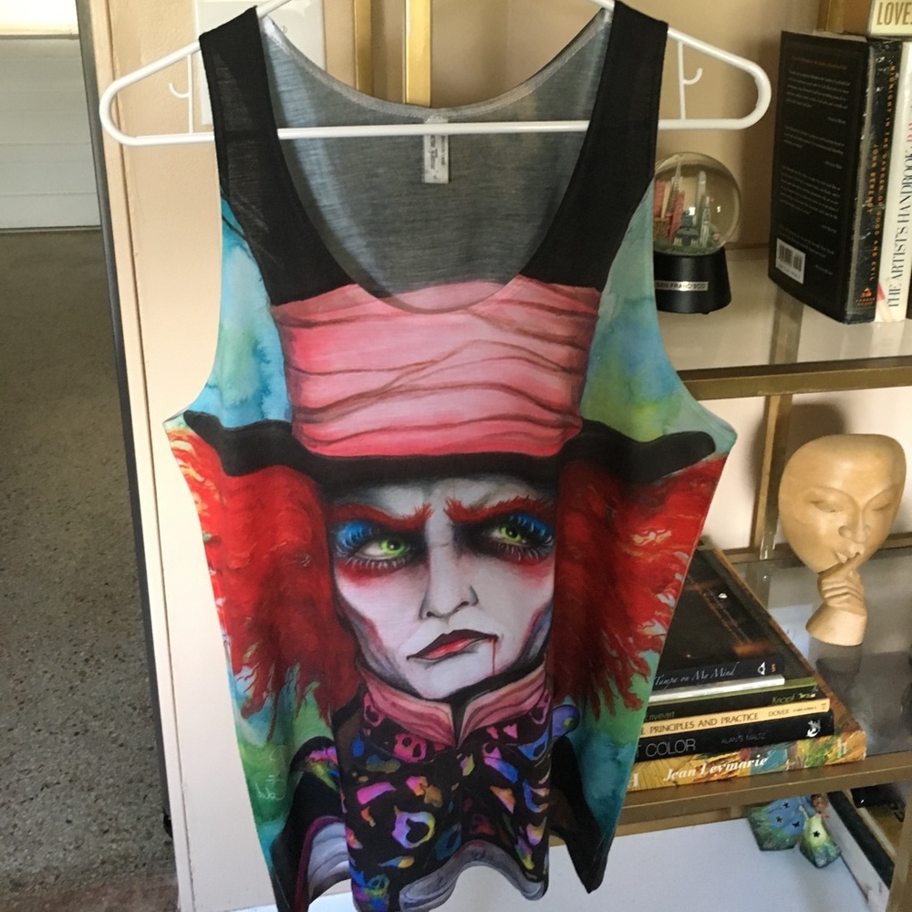 Johnny Depp Alice in wonderland tank