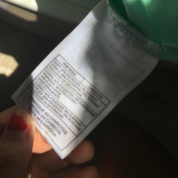 Nike Mint green work out shirt - Picture 3 of 3