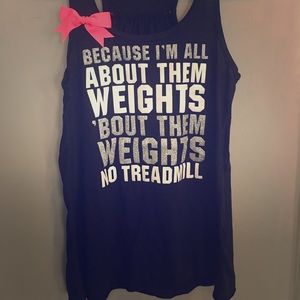 Workout tank - size small