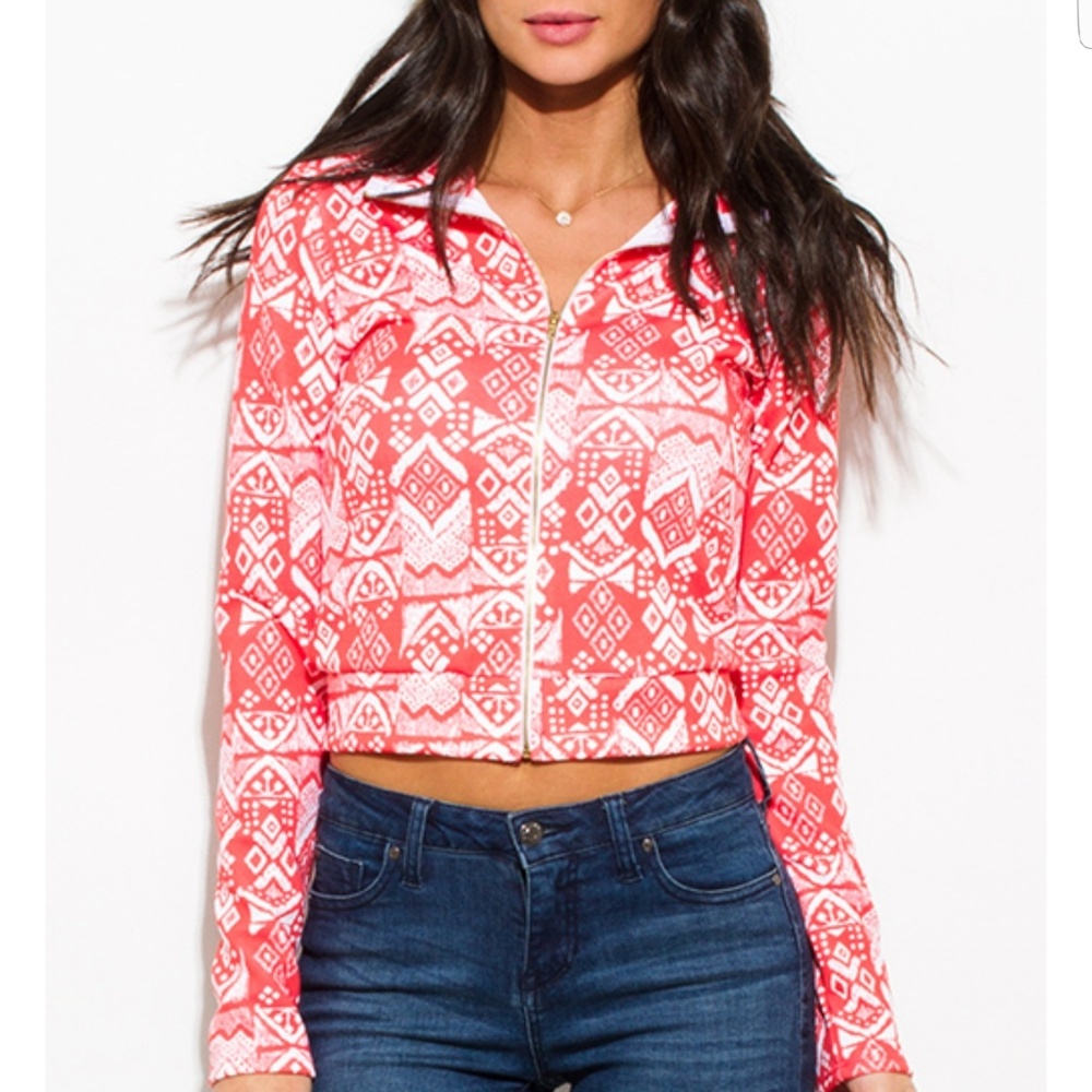 Sporty Long Sleeve Jacket