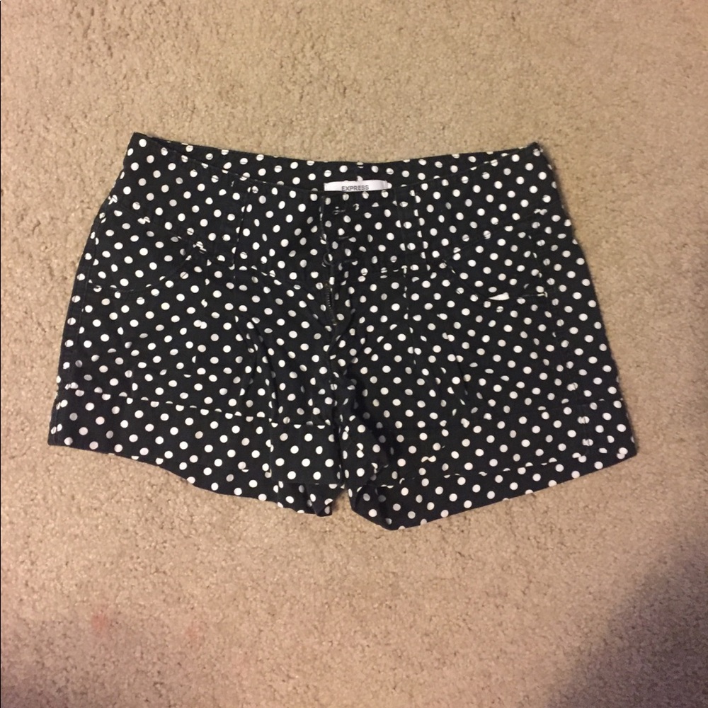 Express Polka Dot Shorts