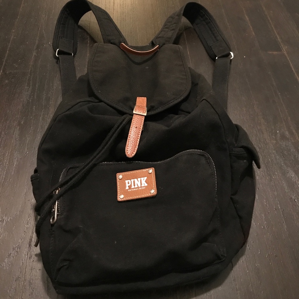 PINK Victoria's Secret Black Backpack