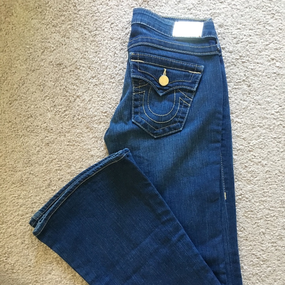 True Religion flare jean "Gold Tag" edition