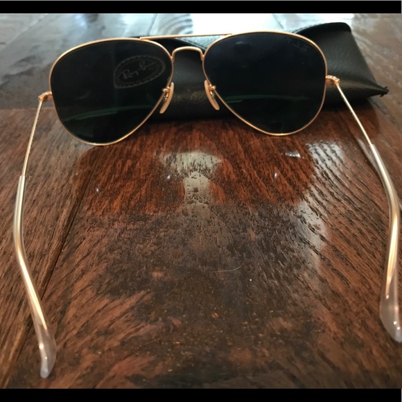 Green Polarized Aviator Ray-Ban