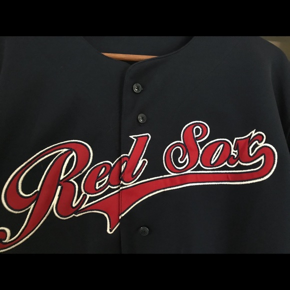 Men’s Vintage style Red Sox Jersey - Picture 1 of 4