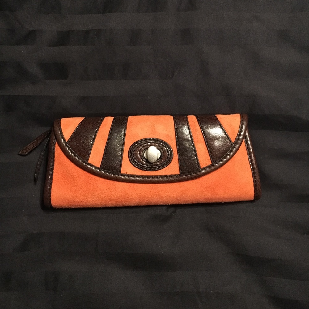 Suede clutch - FOSSIL FIFTY FOUR - SMALL