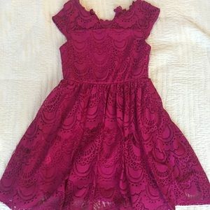 Pink girls party dress!