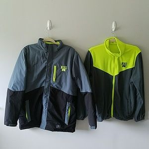 Nike 2 in 1 winter Coat and Fleece