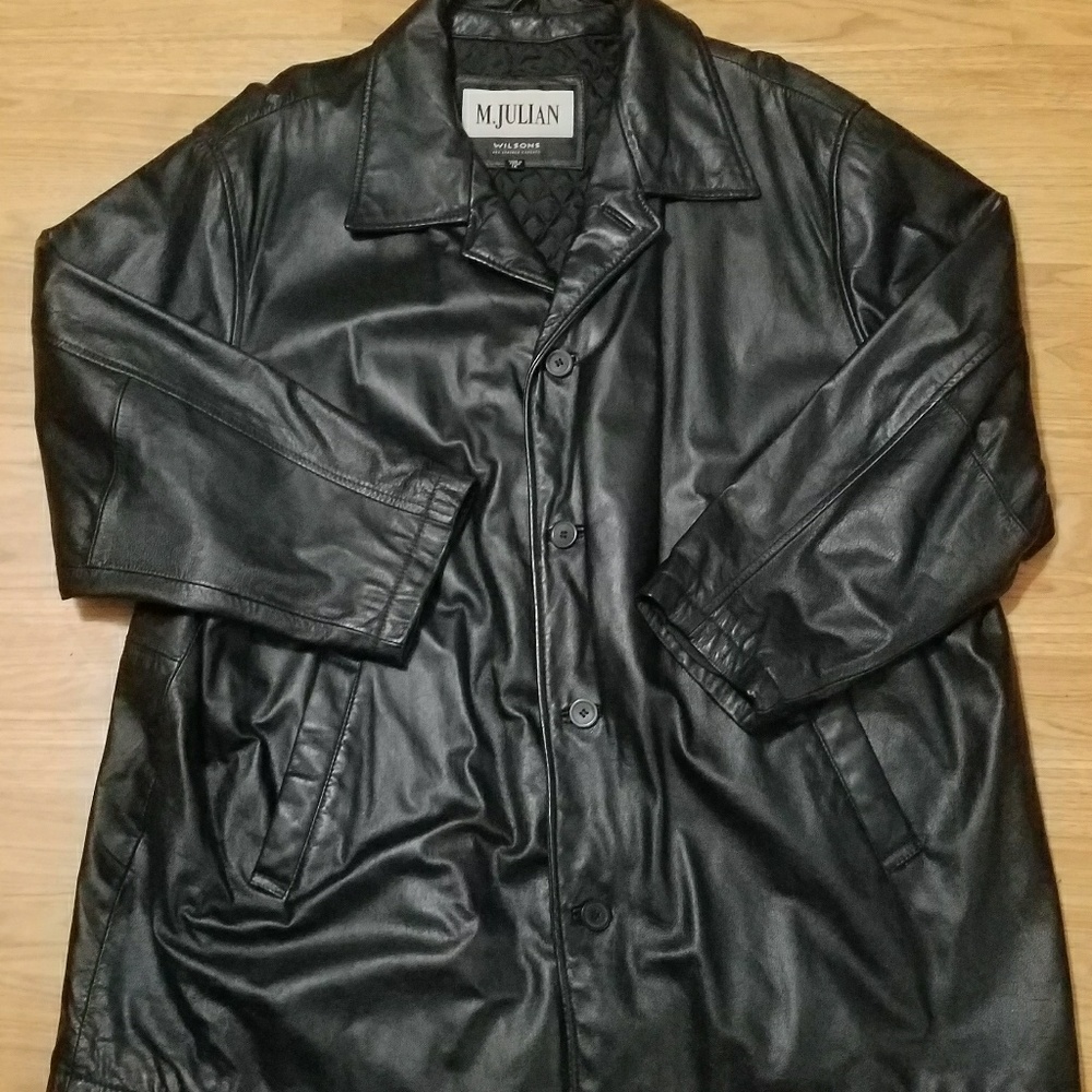 Wilson's leather M Julian motorcycle jacket
