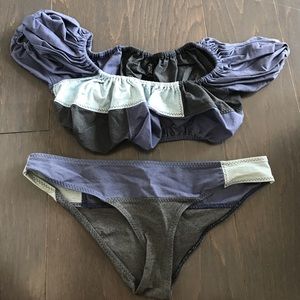 Lisa Marie Fernandez 2 piece swimsuit