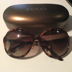 Gucci Sunglasses with Bamboo accent