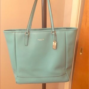 Turquoise Coach Bag