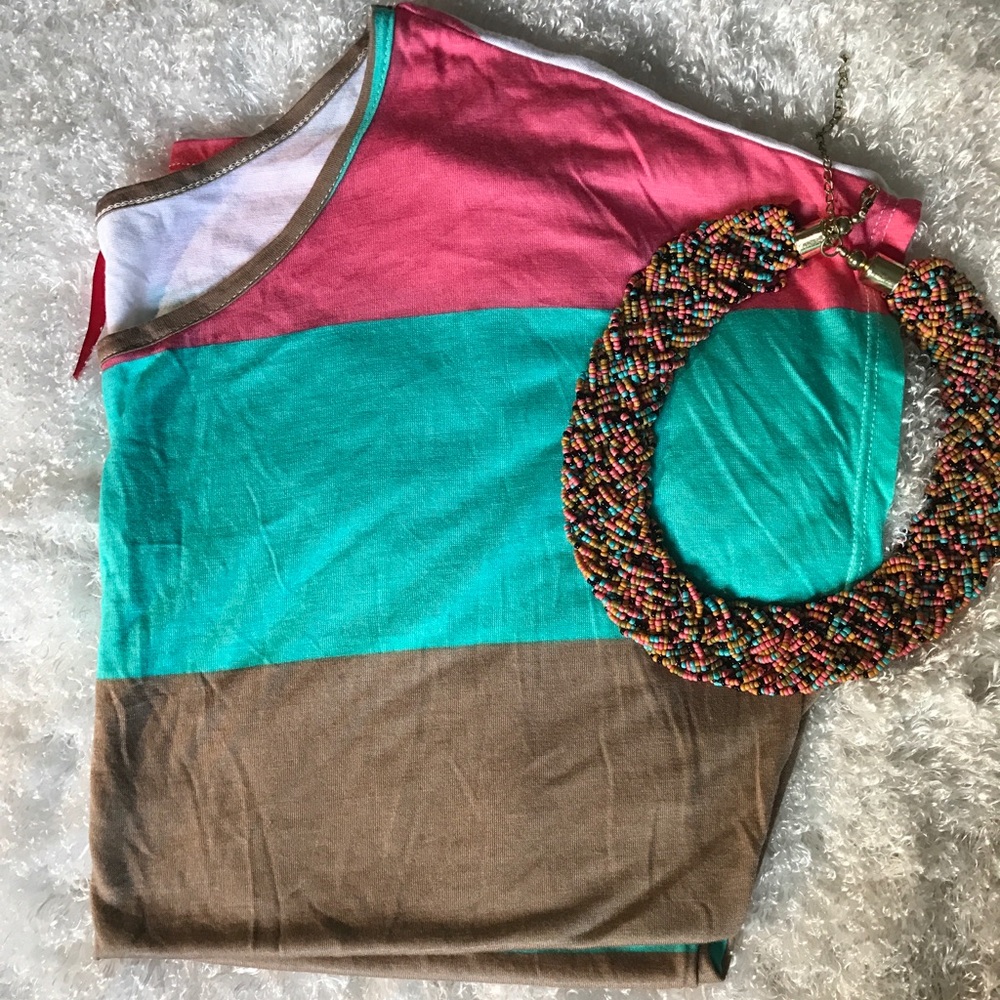 Beautiful Striped Top!