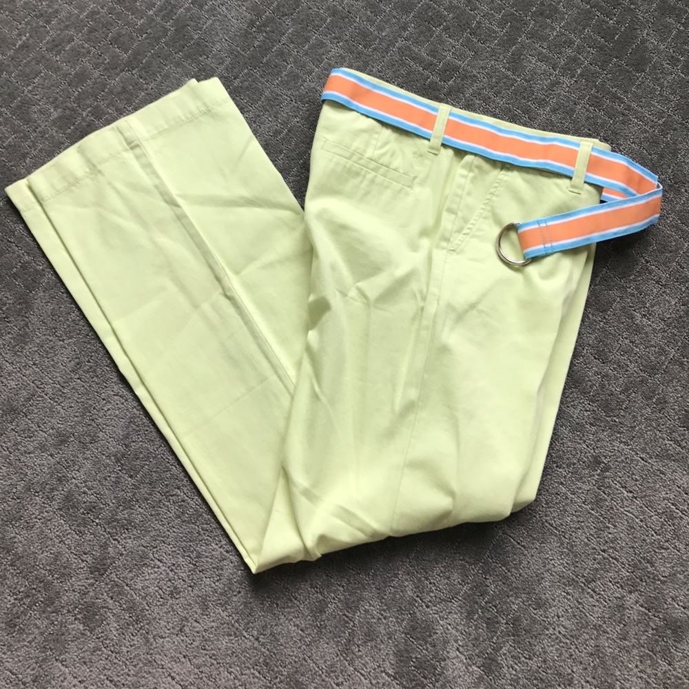 Lime green Tommy Hilfiger pants
