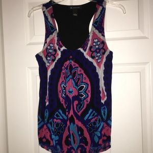 INC Top Fun tribal print.  EUC