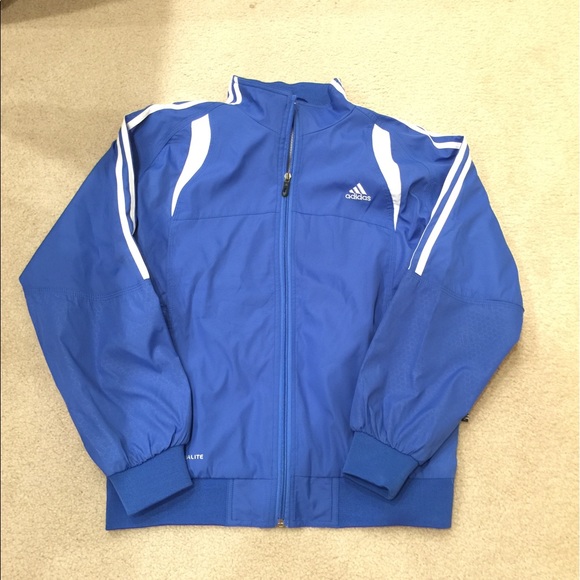 NWOT Adidas striped bomber sports jacket - Picture 3 of 7