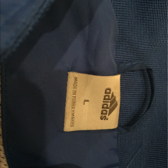 NWOT Adidas striped bomber sports jacket - Picture 5 of 7