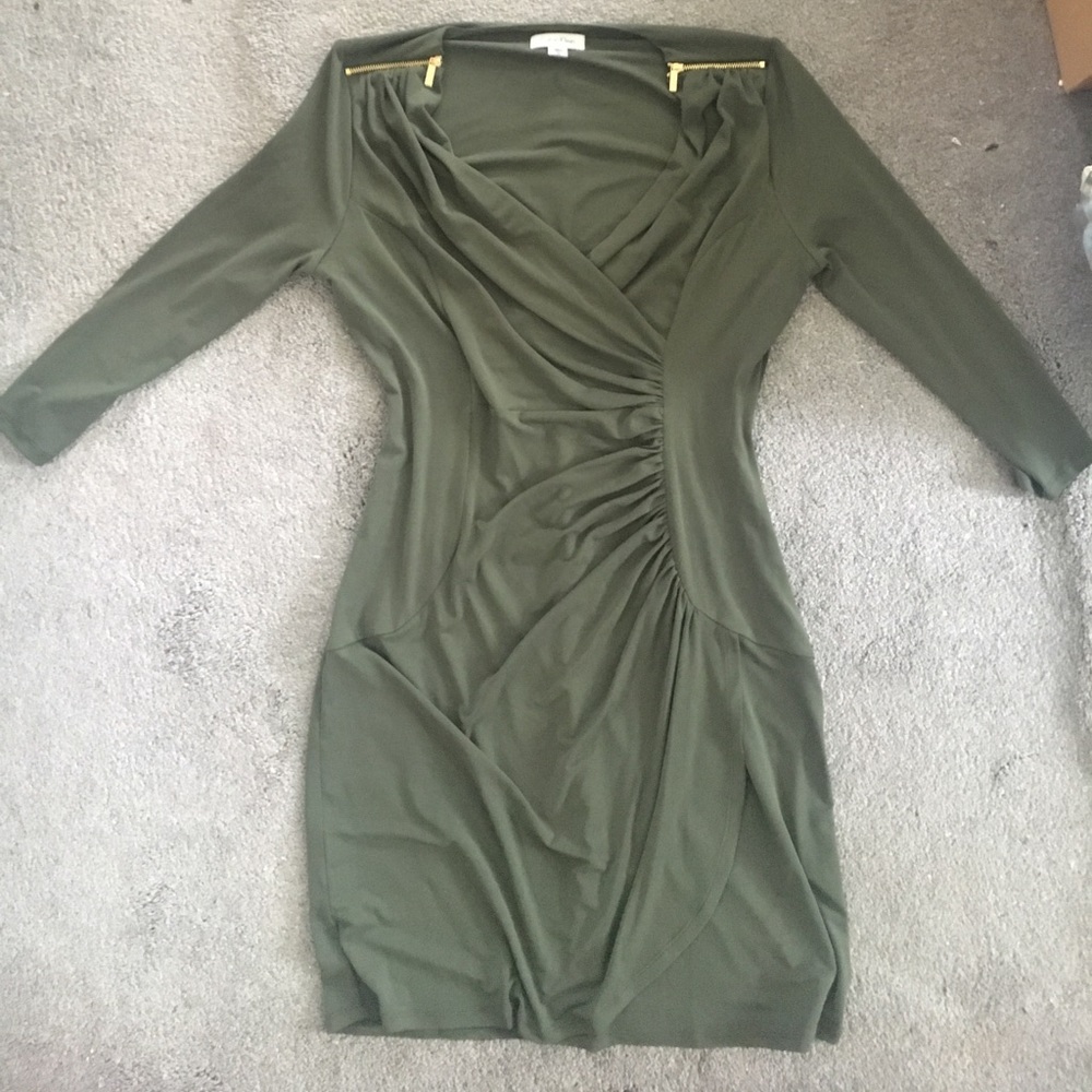 Calvin Klein Army Green Dress- NWOT
