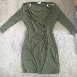 Calvin Klein Army Green Dress- NWOT