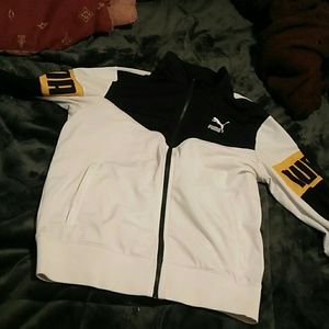Puma zip up sweater