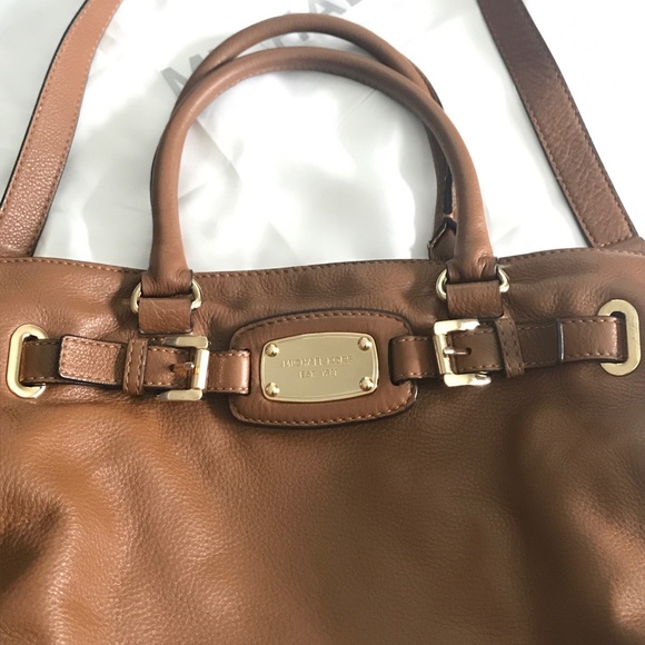 SOLD! Michael Kors Hamilton Leather Tote Large - Picture 6 of 8