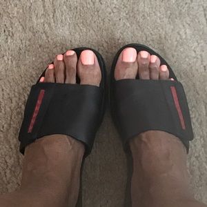 AUTHENTIC PRADA SLIDES Size 10