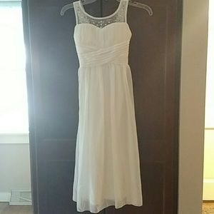 Girls white dress. Flower girl or communion!